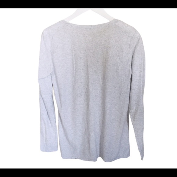 GAP Vintage Wash Alpine Mountain Champion Print Ski Top With Long Sleeves Grey S - Picture 11 of 13